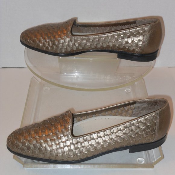 TROTTERS TEAL GENUINE LEATHER FLATS SIZE 11 N - Picture 7 of 7